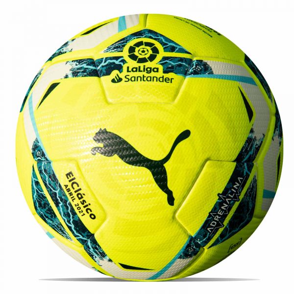 083524 02 5 imagen del balon de futbol el clasico puma laliga 1 adrenalina fifa pro 2021 amarillo 1 frontal